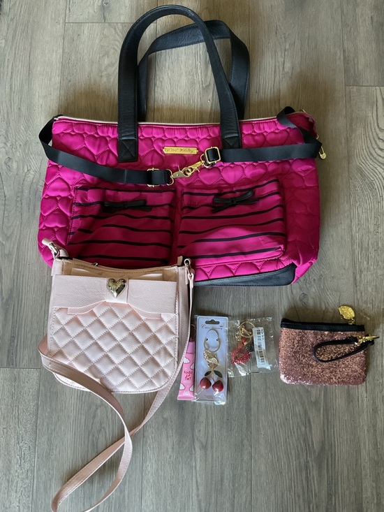 Betsey Johnson Handbags - Betsey Johnson 6 pc BUNDLE - MSRP: $250+